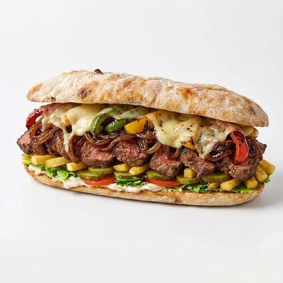 Sandwich le Philly Cheesesteak