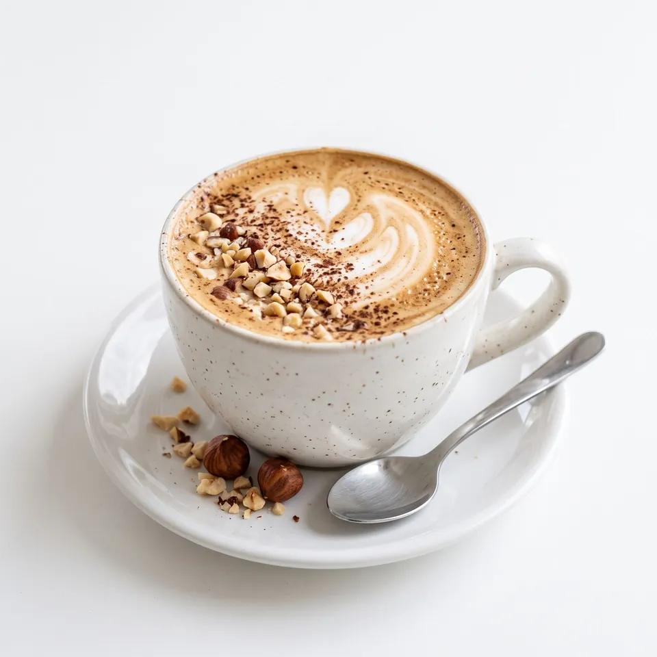 Hazelnut latte
