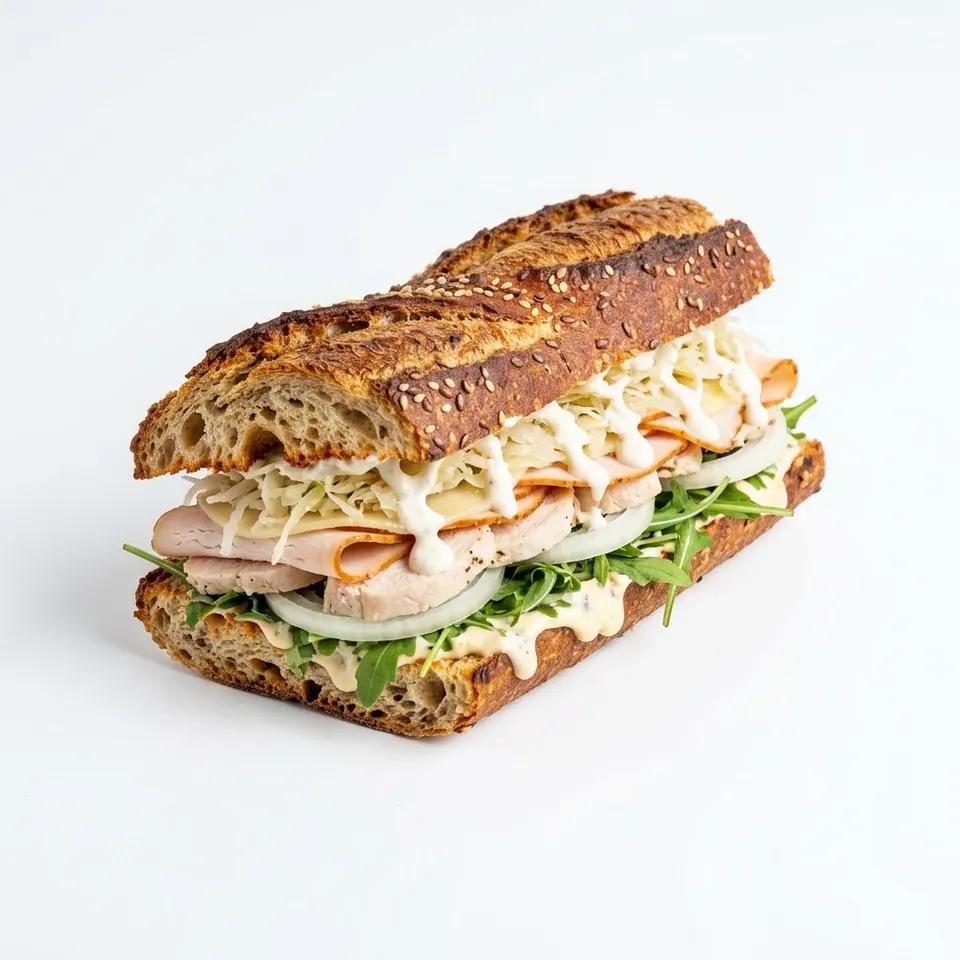 Sandwich Mariné Blanc