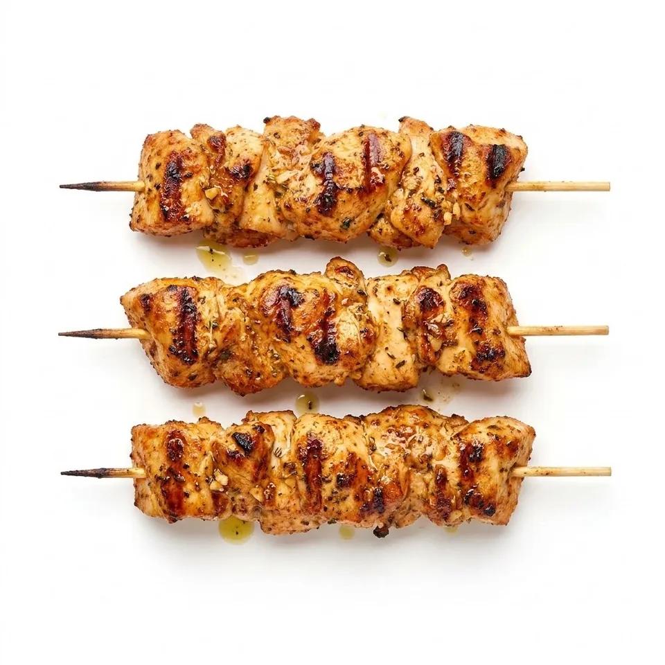 Brochettes d'escalope Mariné
