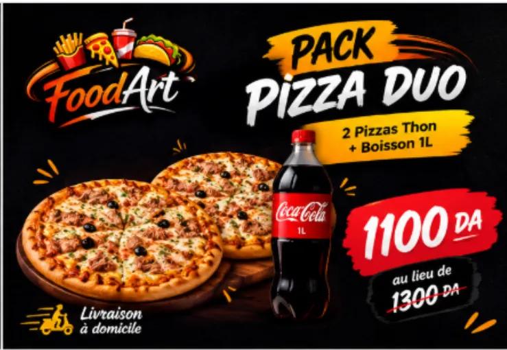 🍕 Pack Pizza Duo