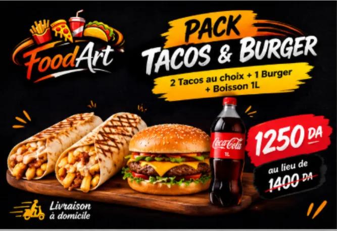 🌮 Pack Tacos & Burger