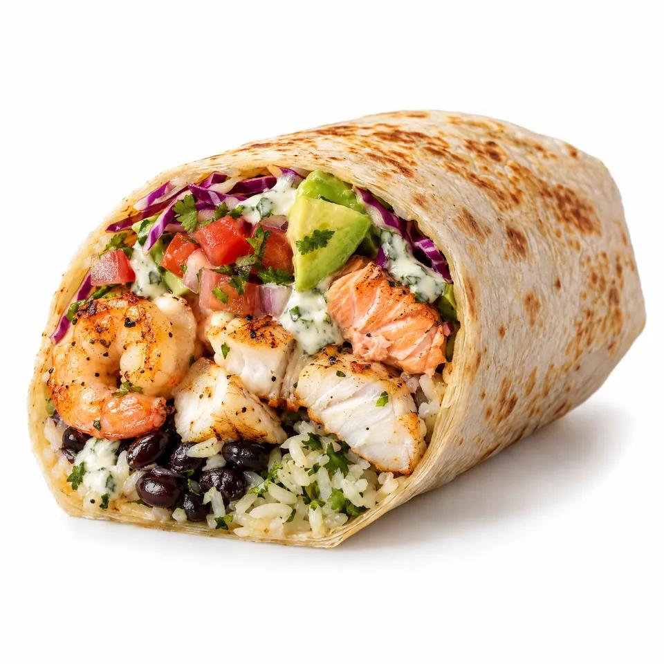 Burrito Mixte De Poisson
