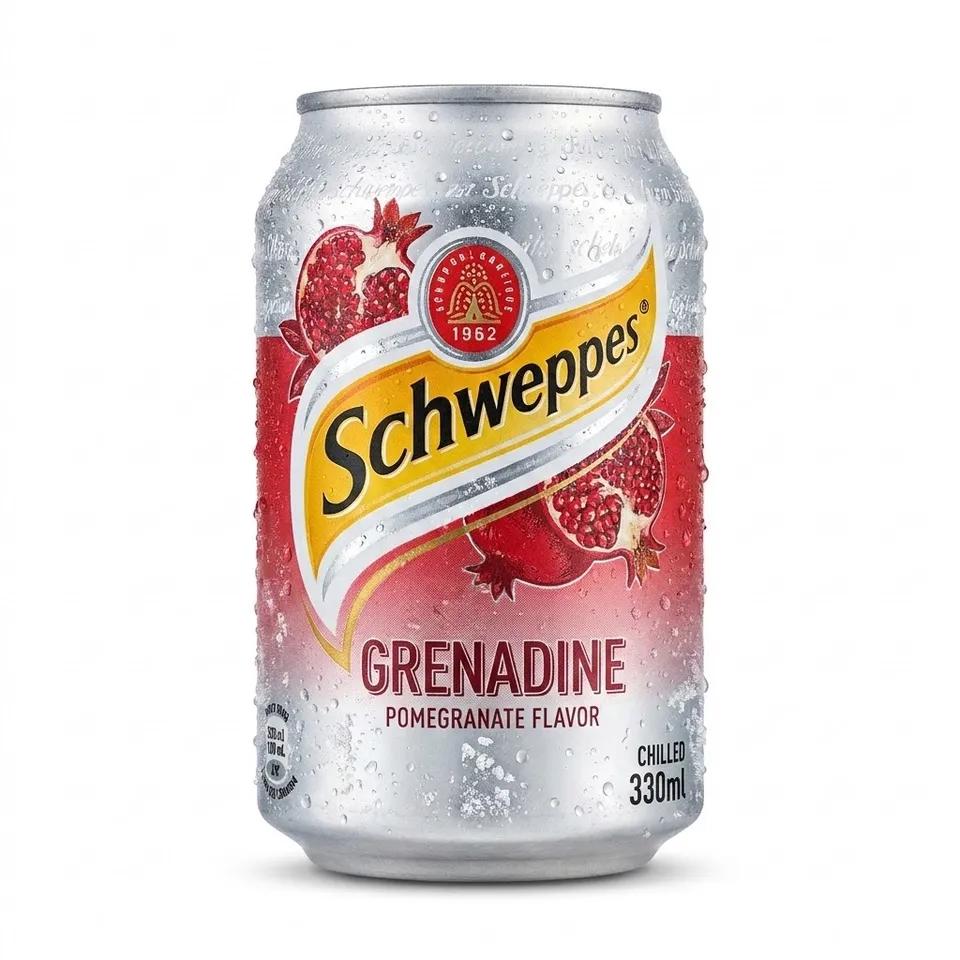 Canette Schweppes Grenadine