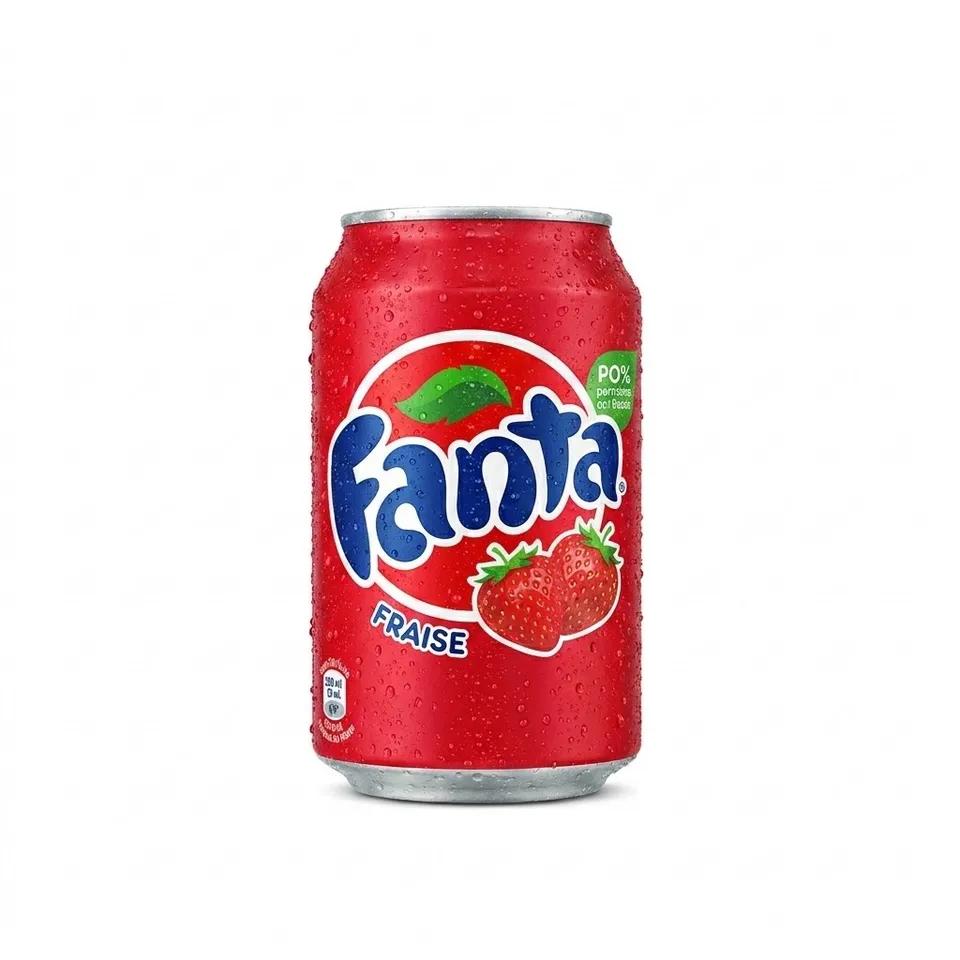 Canette Fanta Fraise