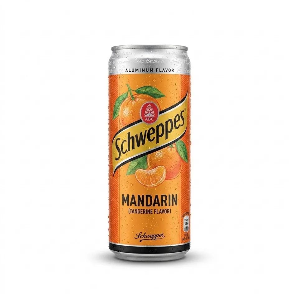 Canette Schweppes Mandarin
