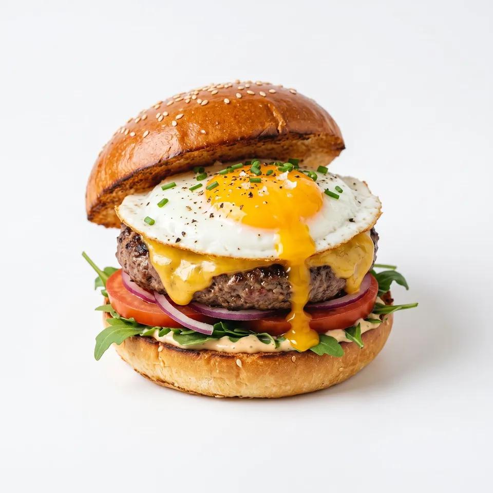 Burger Egg