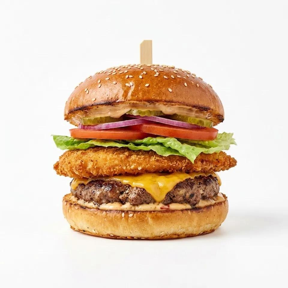 Burger Mixte Viande / Poulet