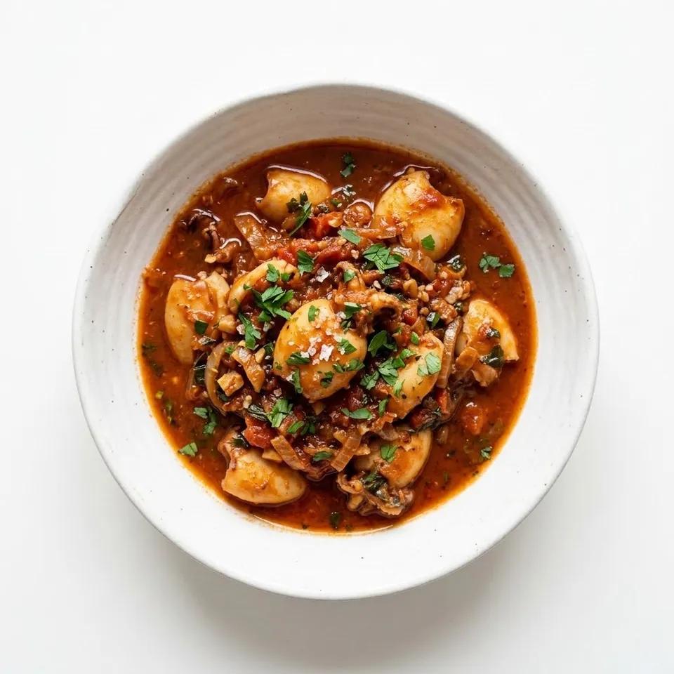 Plat Sepia En Sauce