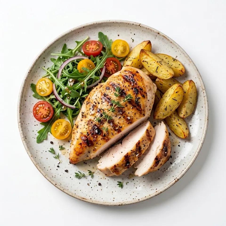 Plat Blanc De Poulet Grillé