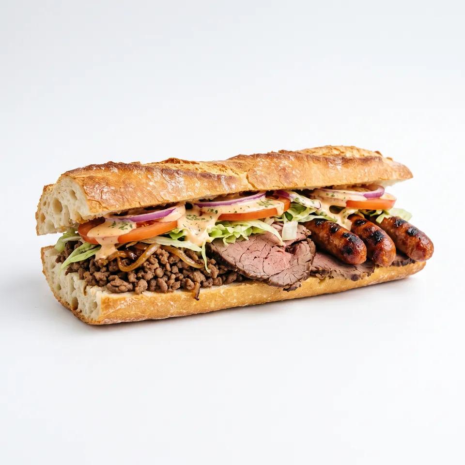 Viande Haché + Rôti + Merguez