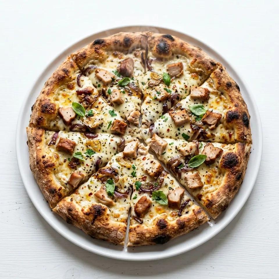 Pizza Blanche Neige