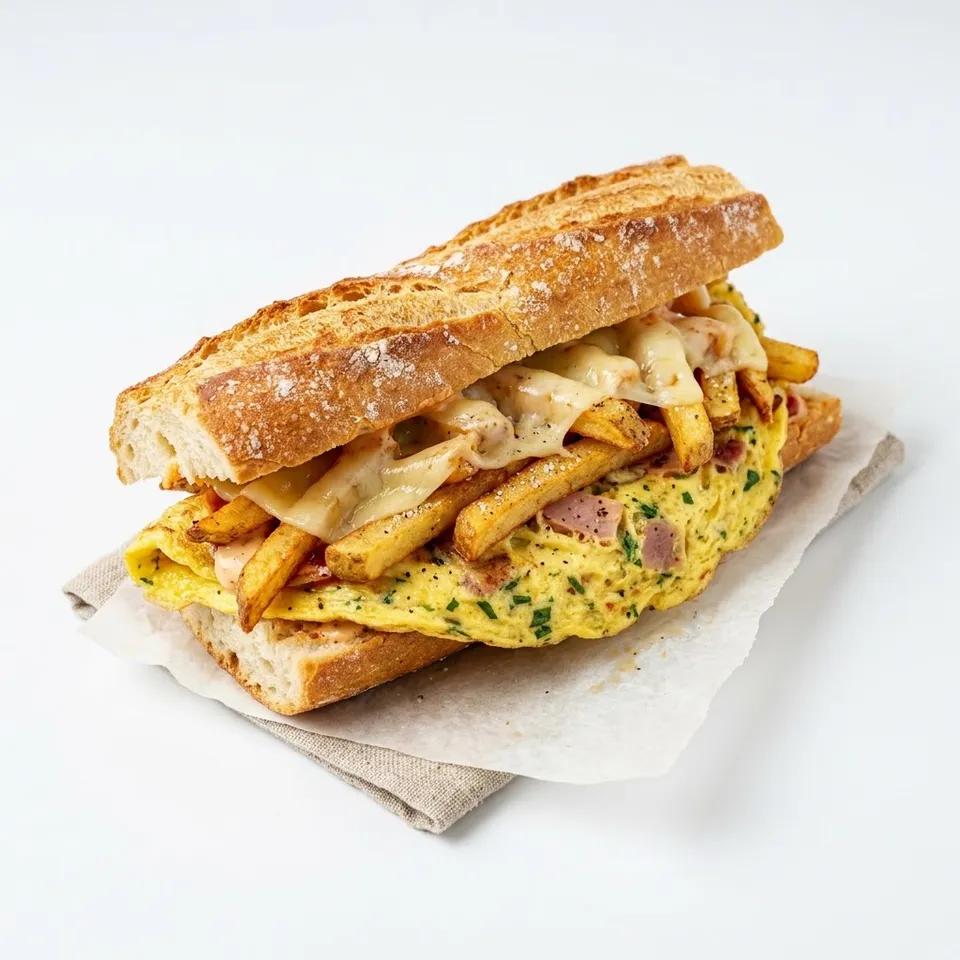 Frites Omelette Fromage