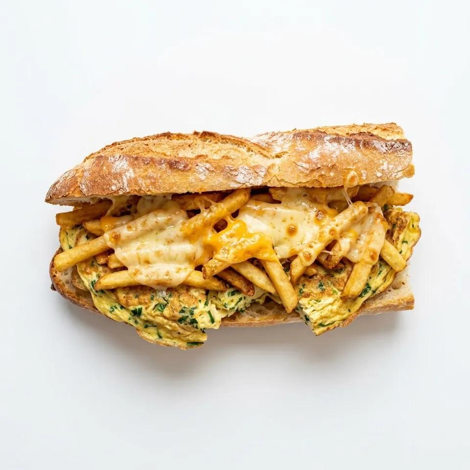 Frites Omelette 3 Fromages