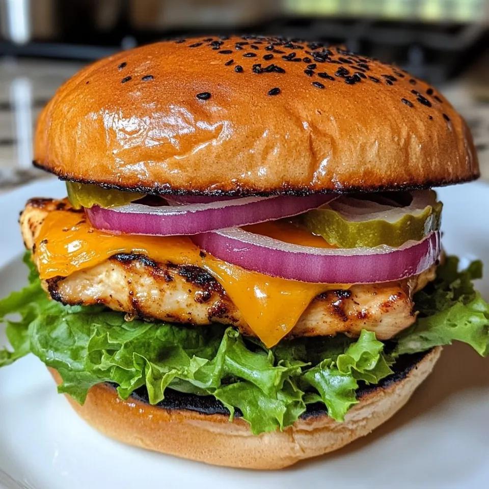 Hamburger Poulet