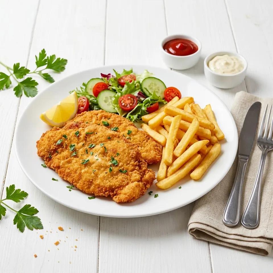 Plat Escalope Pané