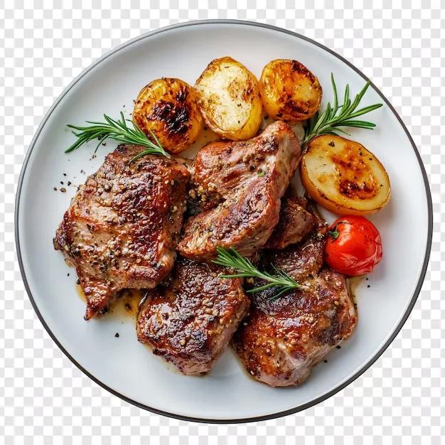 Morceau de viande rôtie