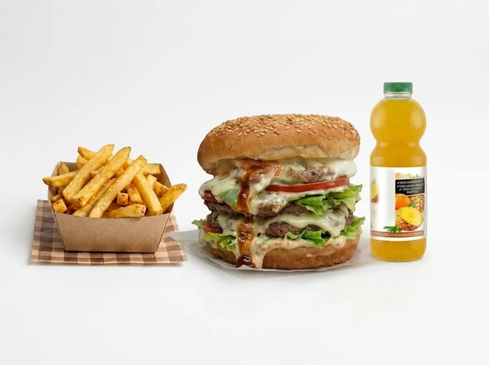 Menu Burger Double