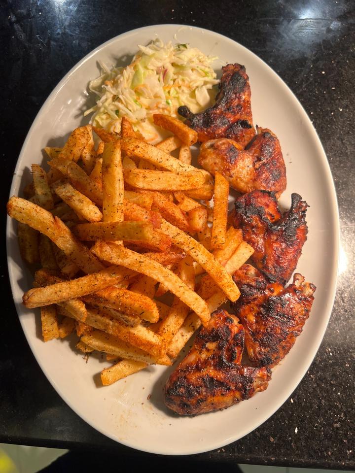 6 Wings - 2 accompagnements