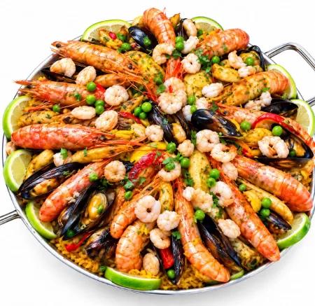 Paella royal 6 personnes