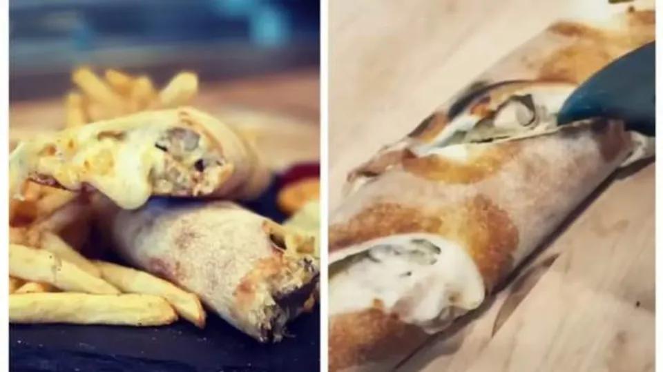 Baguette farcie cordon