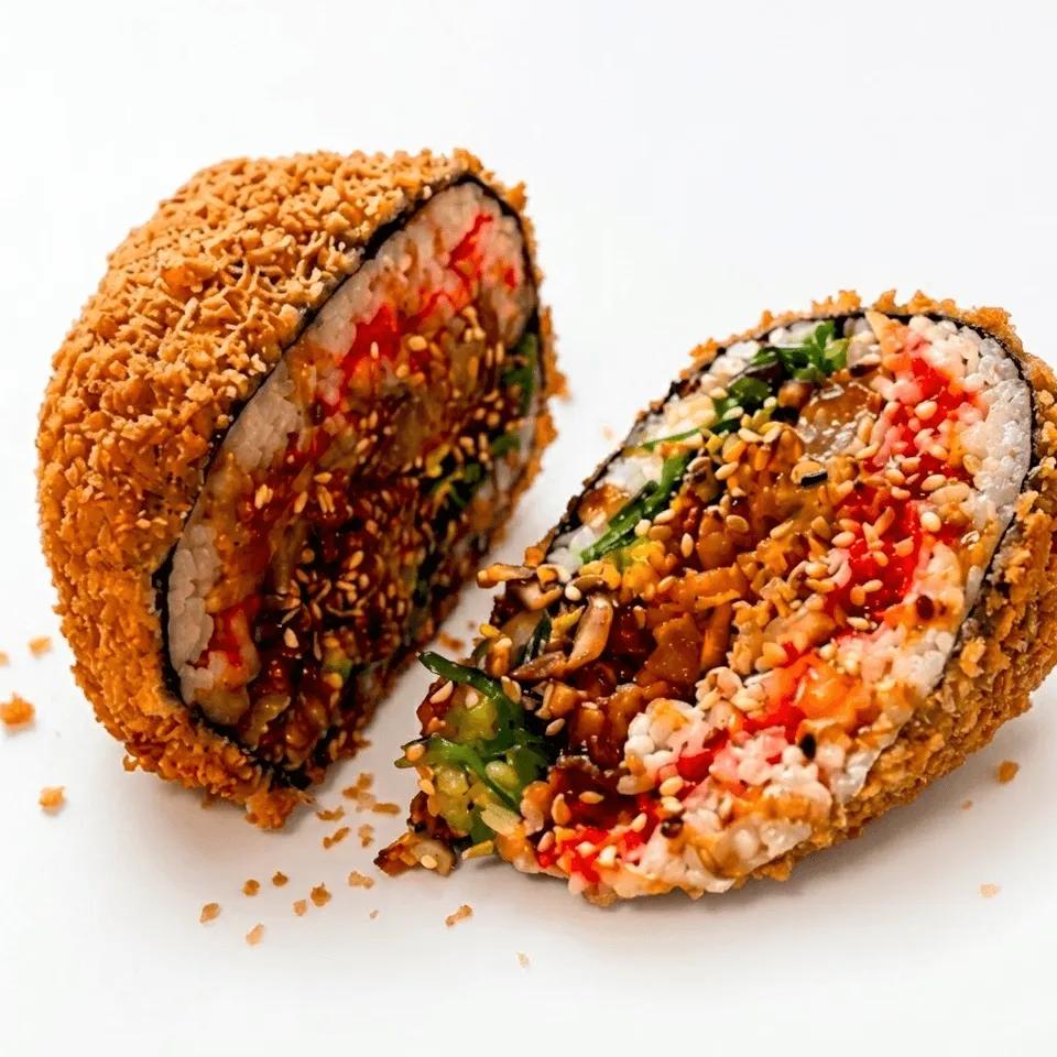 Sushi burger Surimi