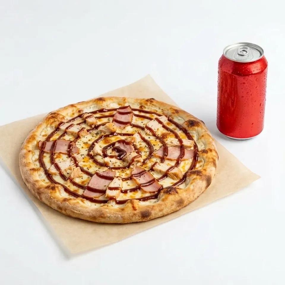 Pizza Fumée + Canette