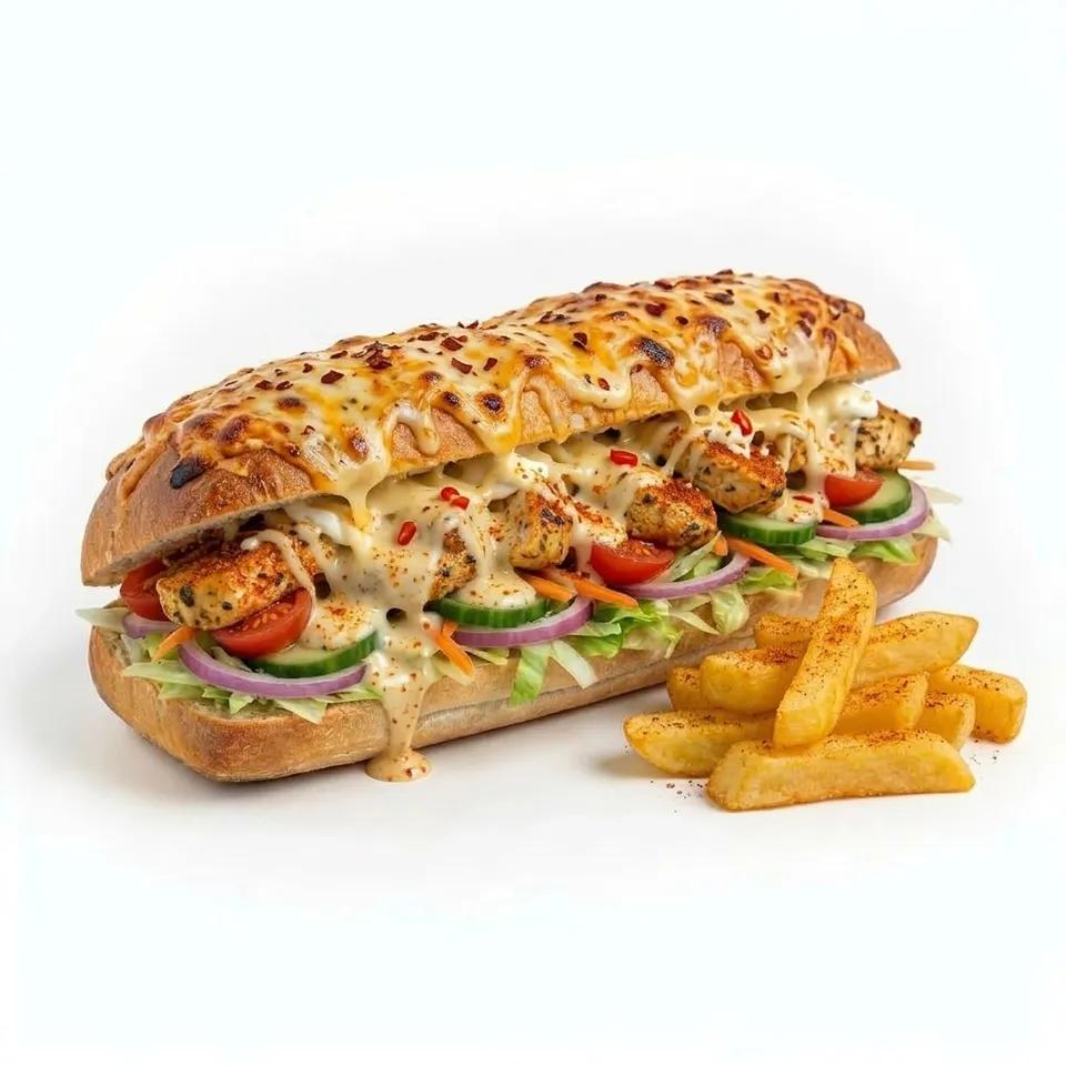 Sandwich Spicy Cheesy