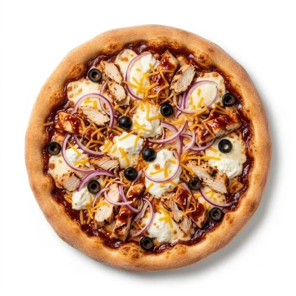 Pizza BBQ Chicken Rouge