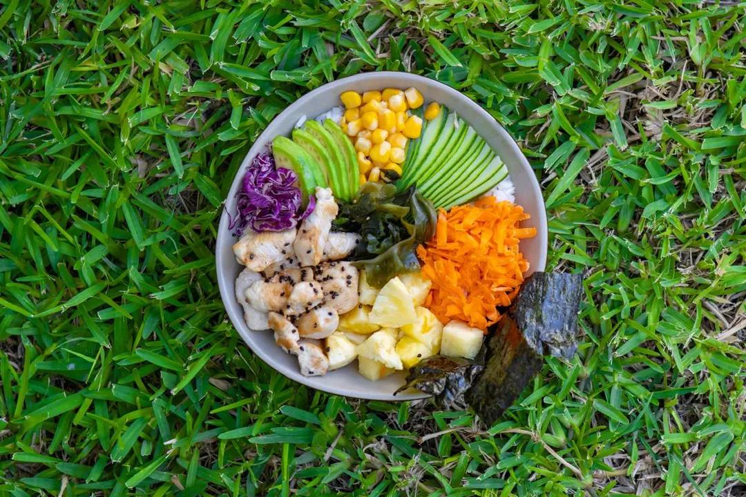 Poke Bowl poulet teriyaki