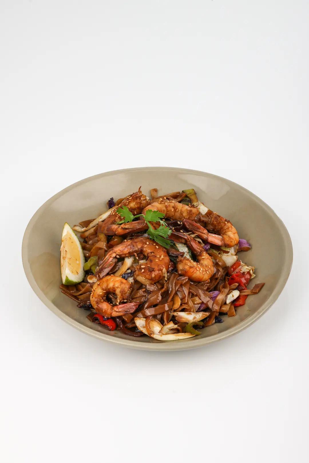Drunken Noodles crevettes