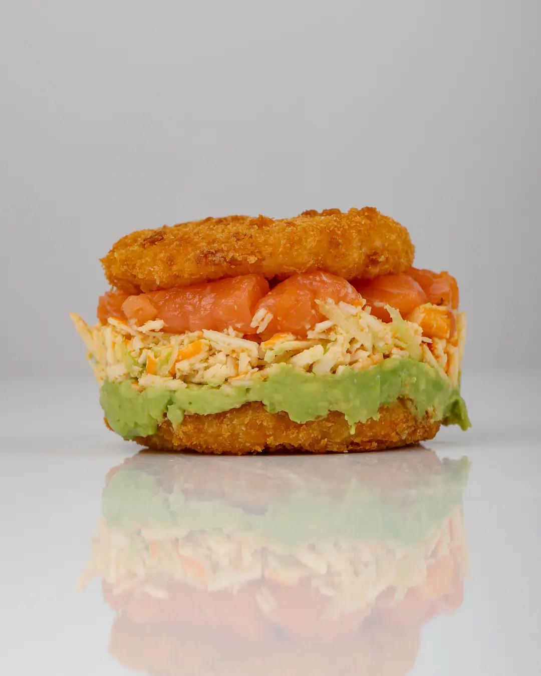 Poke Burger Salmon