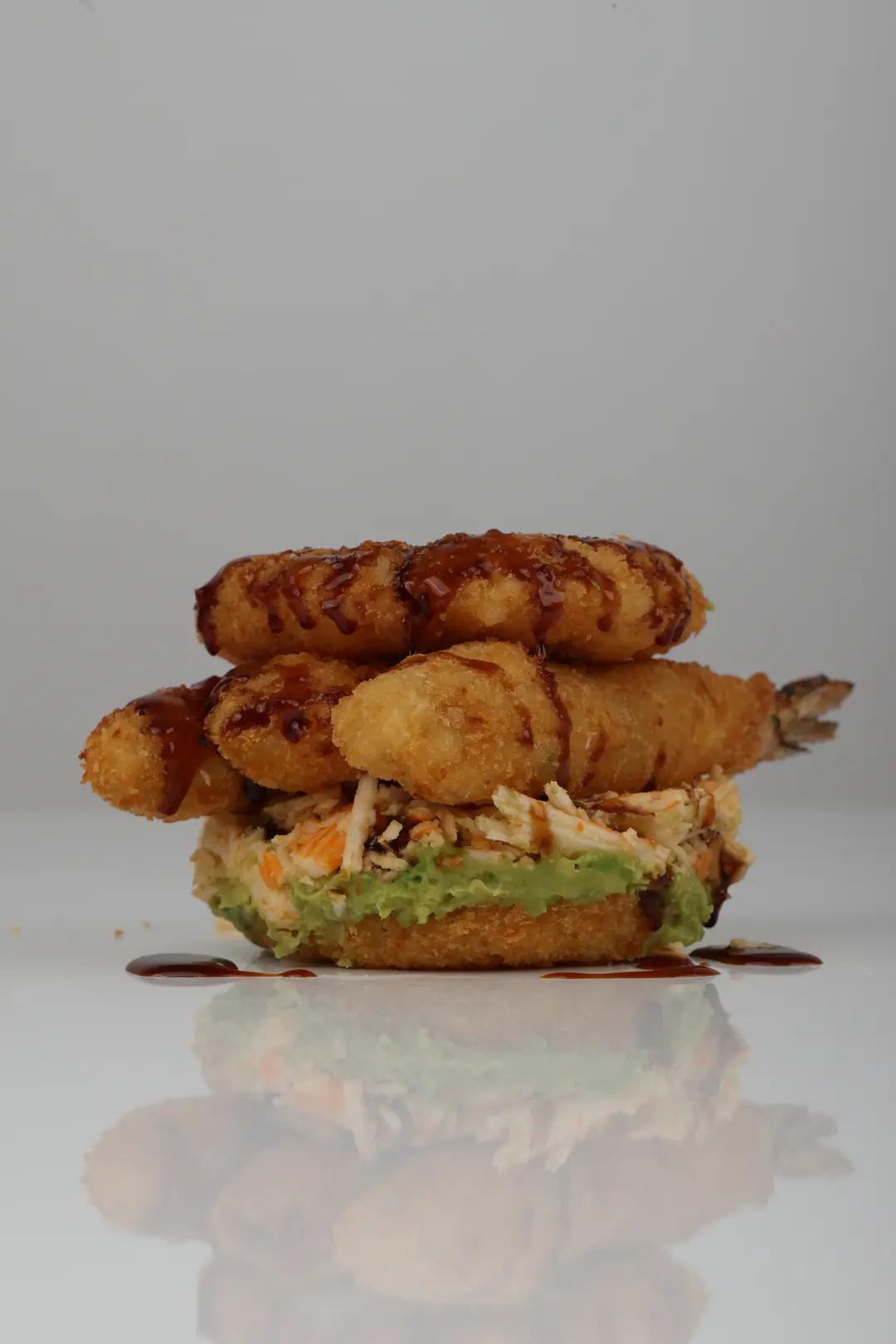 Poke Burger Shrimp