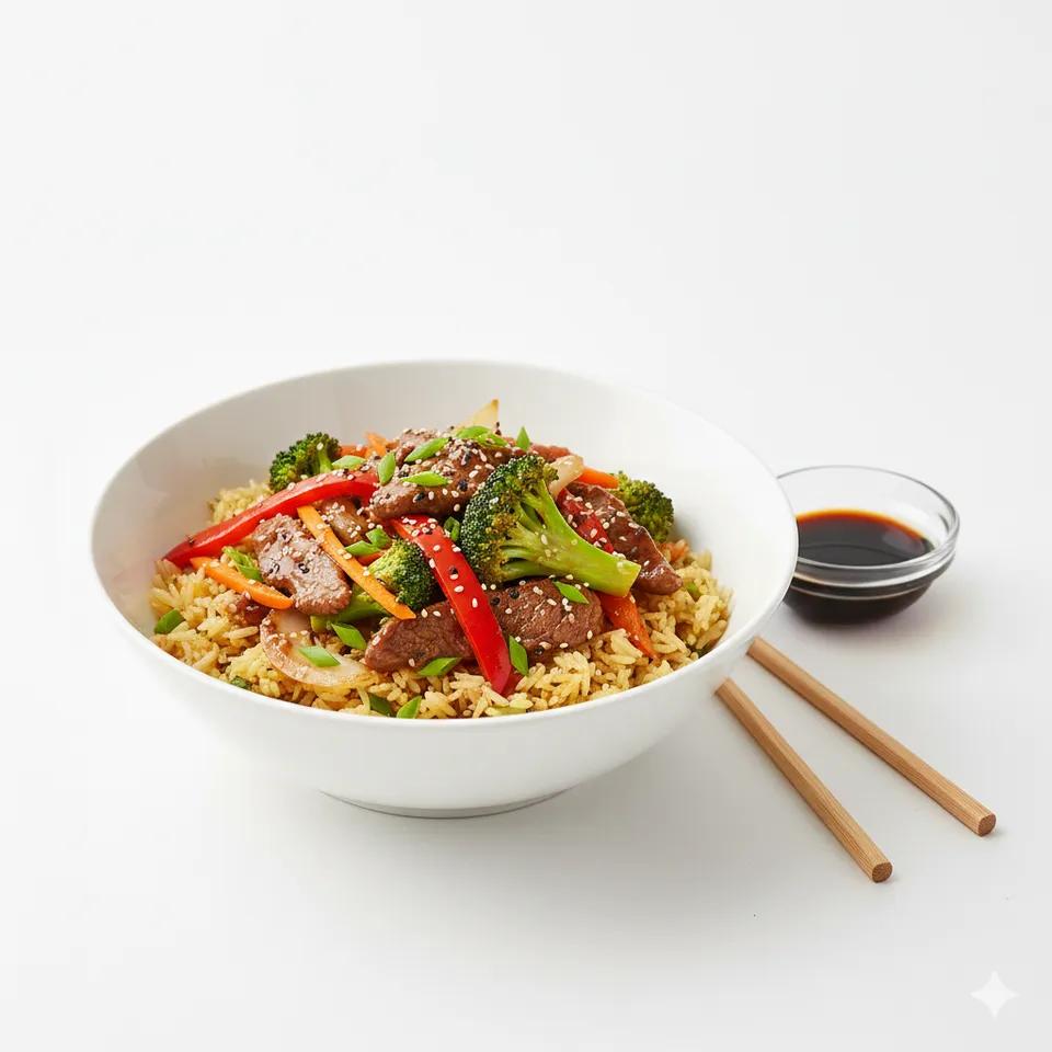 Wok Langue de bœuf