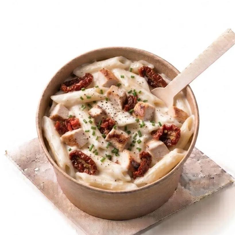 Pasta au poulet fumé