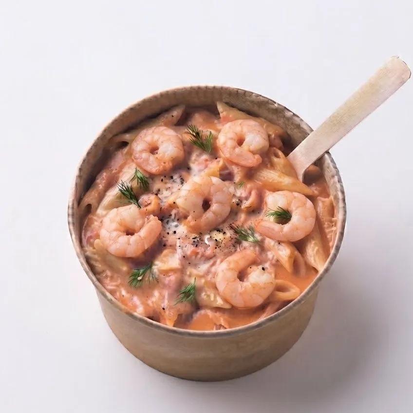 Pasta crevette rosée