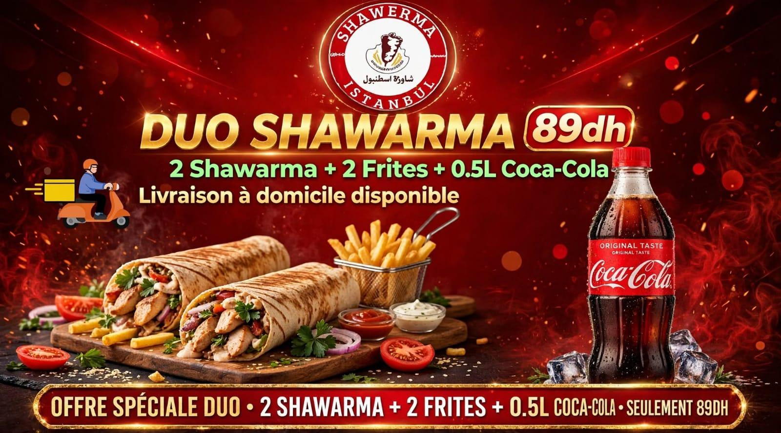 Offre Duo Shawarma