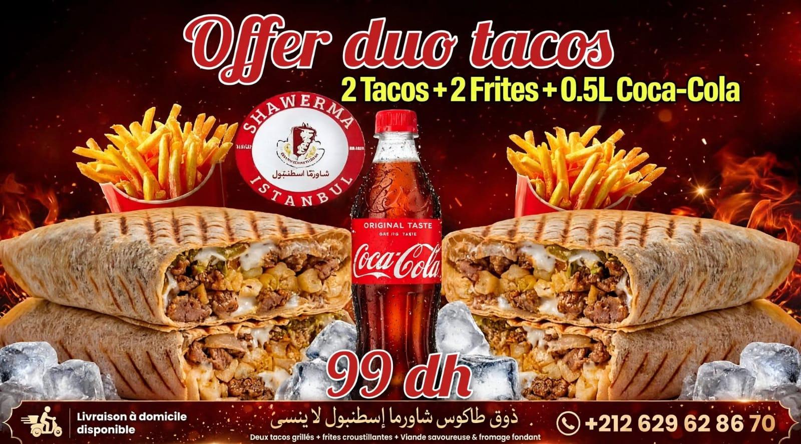 Offre Duo Tacos
