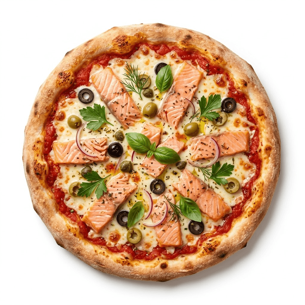 Pizza Saumon