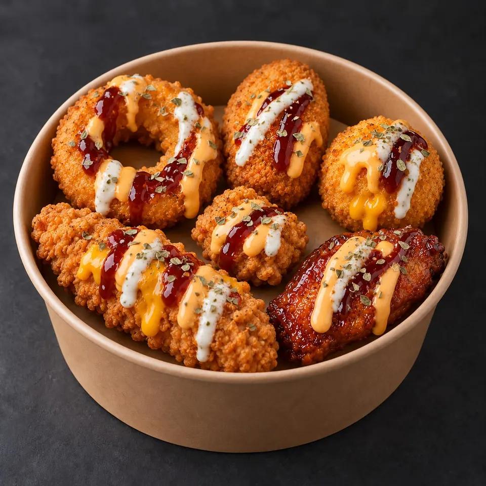 Peps Fried Honey Bbq