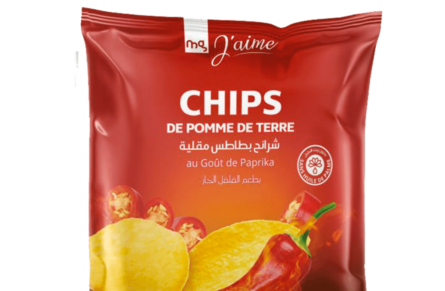 J'aime Chips Au Sel 65g