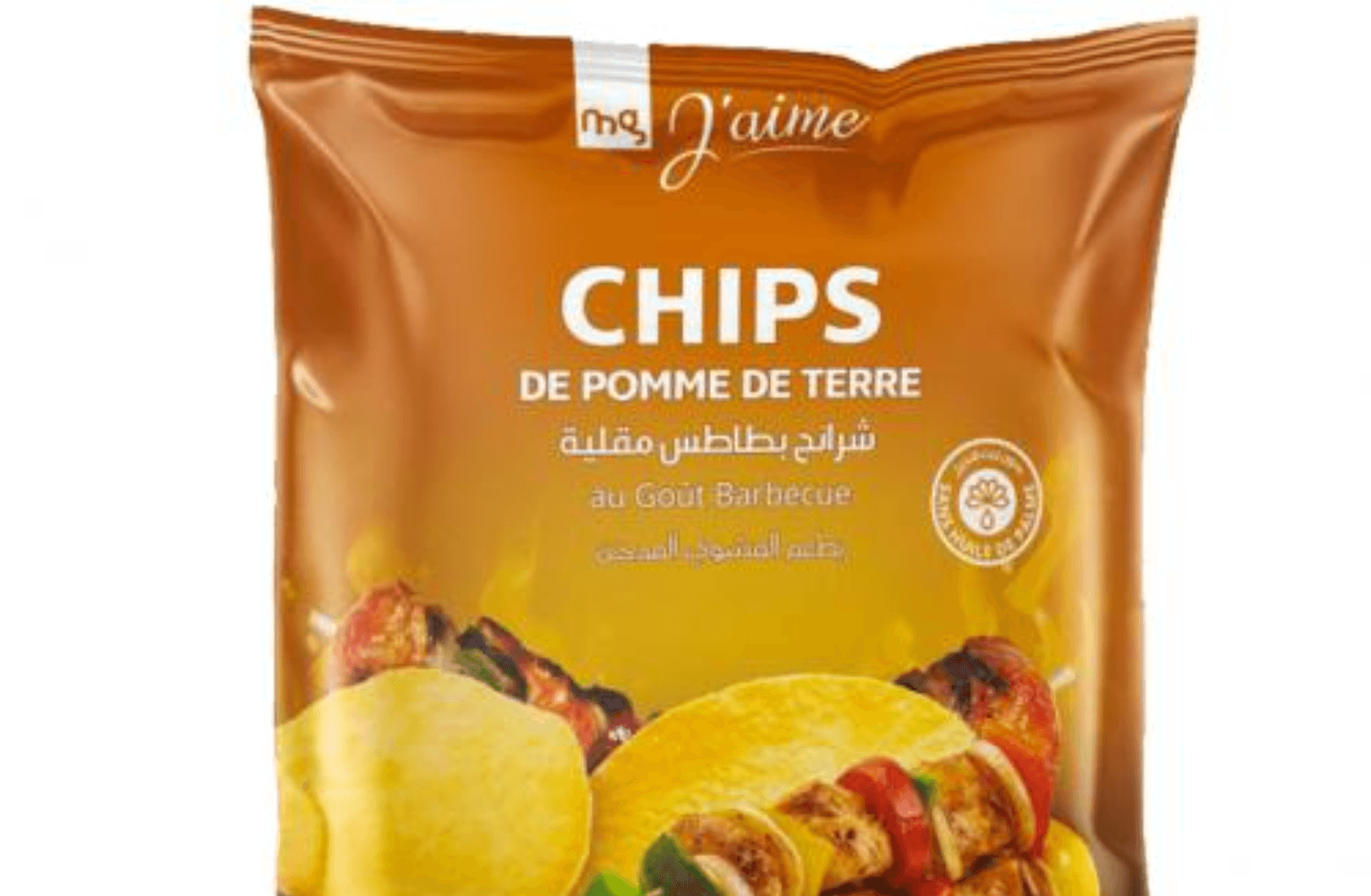 J'aime Chips Barbecue 65g