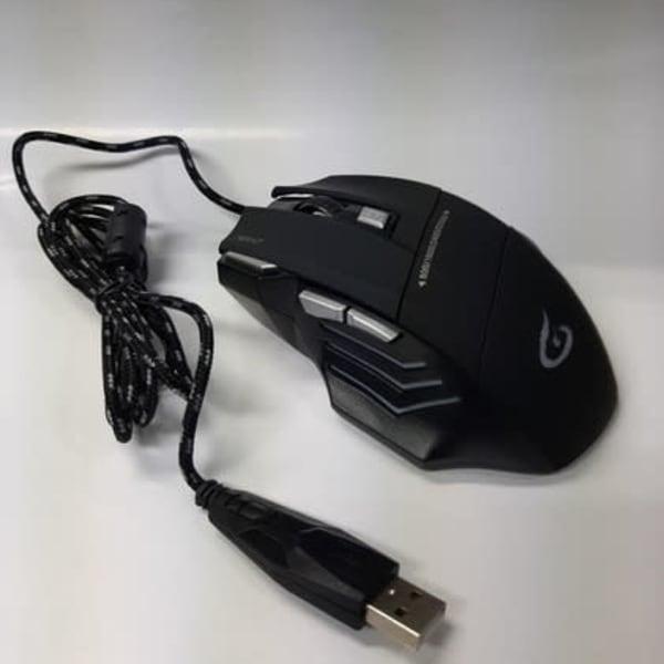 FIRE CAM Souris gamer GM 5 LED light Gaming 6D Bouton - 2400 Dpi