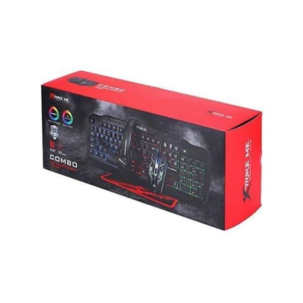 Xtrike Gaming Combo XTRIKE 4in1 CM-406,Souris 1600DPI, Casque Clavier