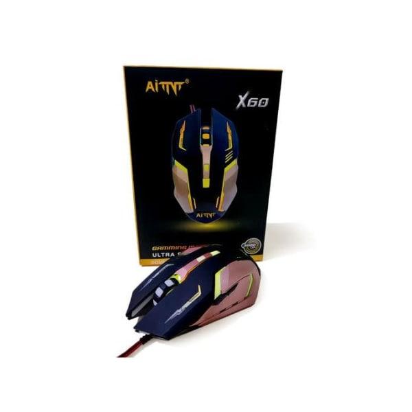 Souris Gamer X60 AITNT Gaming Mouse Ultra Speed Confort and Fast