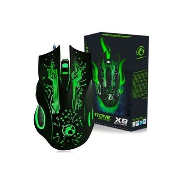 Imice Souris Gamer X9 2400 Dpi Usb À 6 Boutons Avec Lumière