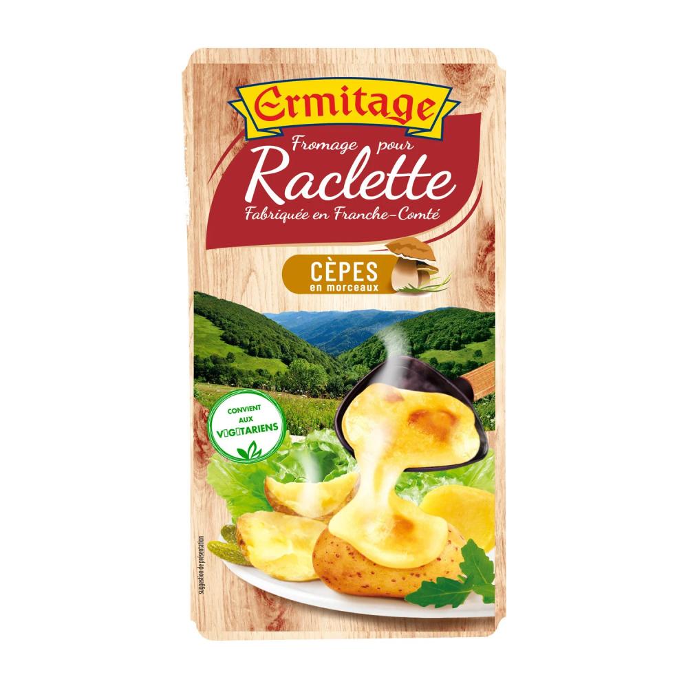 Fromage en Tranches à Raclette à raclette à l'Italienne Ermitage 200g