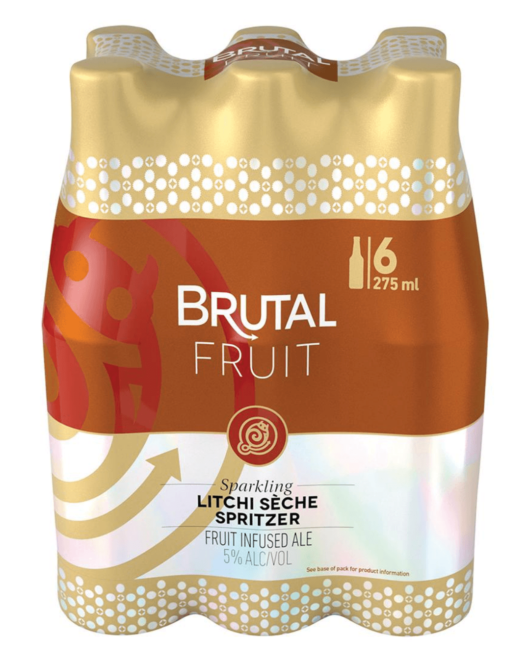 Brutal Fruit Litchi 6 x 275ml