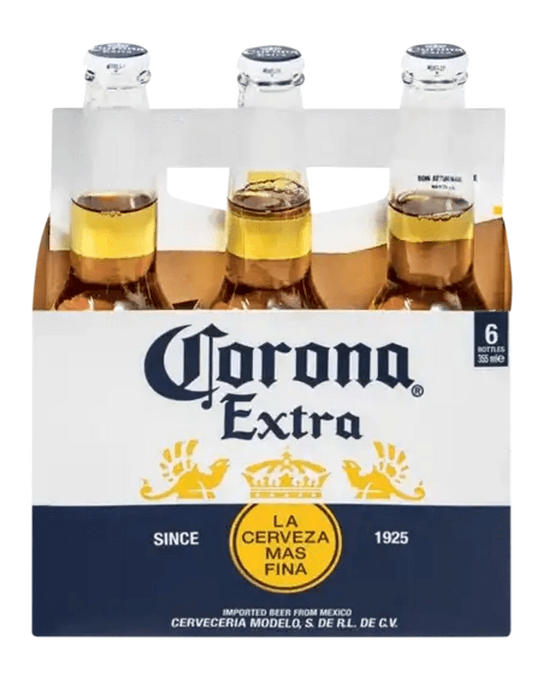 Corona Extra Beer Bottles 6 x 355ml