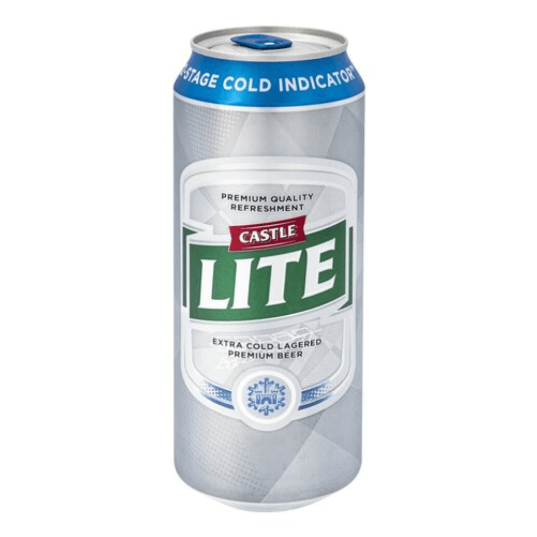 Castle Lite Beer Can 500ml